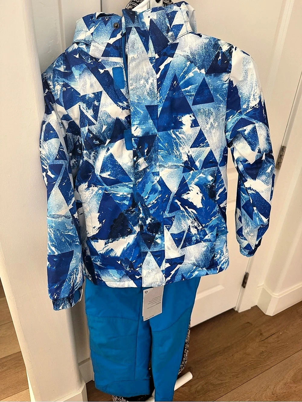 Mountain Warehouse Kids Printed Ski Jacket & Pant Set Kids 7-8 Years